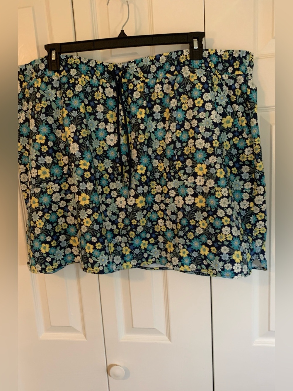 SAINT JOHNS BAY SKORT PLUS SIZE 3X FLORAL SKORT